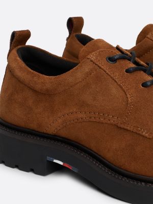 Suede Derby Shoes | Brown | Tommy Hilfiger