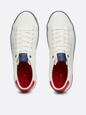 Logo Ventilation Detail Trainers | White | Tommy Hilfiger 