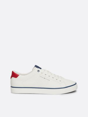 Logo Ventilation Detail Trainers | White | Tommy Hilfiger 