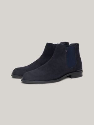 Dark blue suede on sale boots