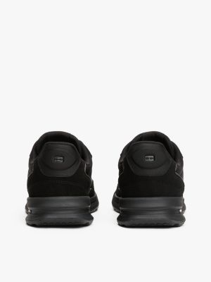schwarz classic sneaker aus leder für herren - tommy hilfiger
