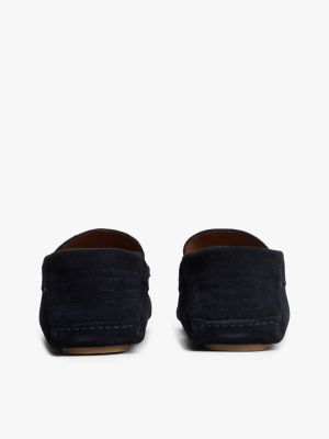black suede cleat driver shoes for men tommy hilfiger
