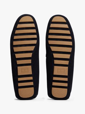 black suede cleat driver shoes for men tommy hilfiger