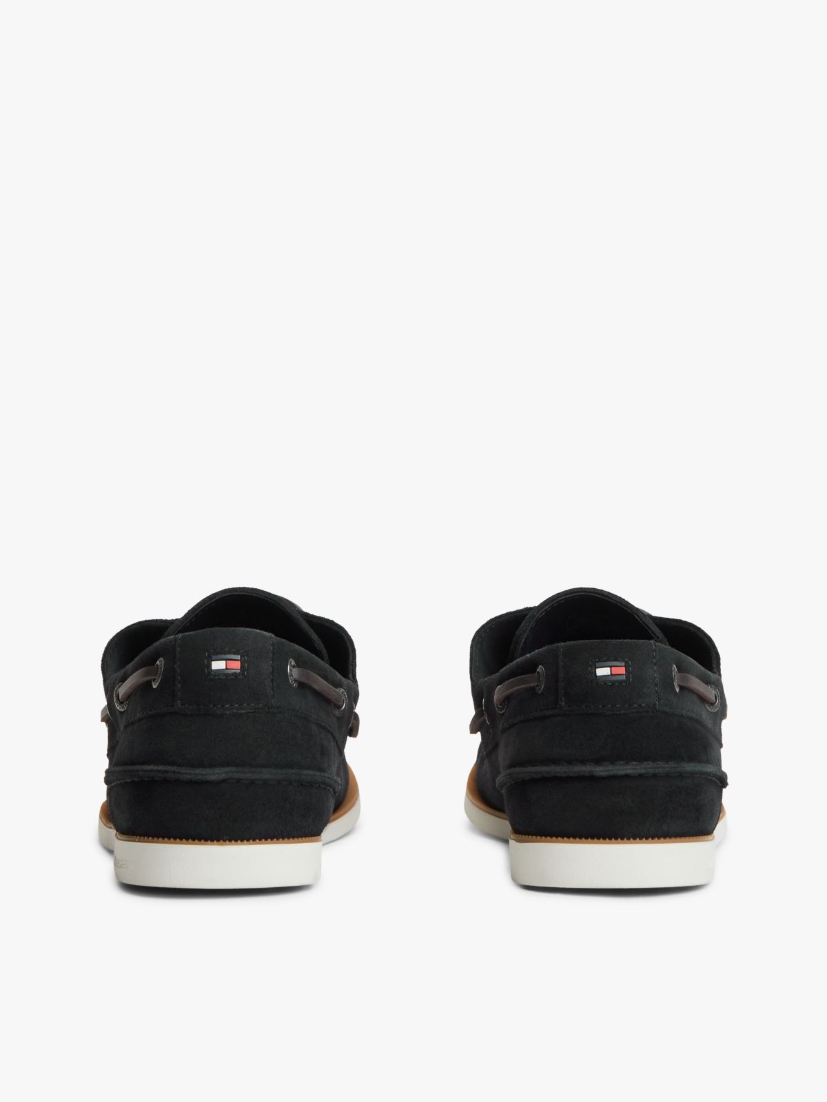 Suede Boat Shoes — Blue