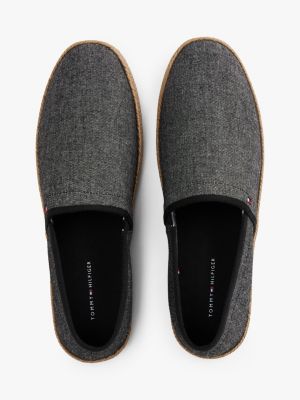 multi linen chambray espadrilles for men tommy hilfiger
