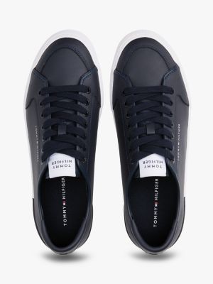 multi debossed logo trainers for men tommy hilfiger