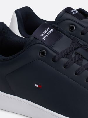 sneakers sportive con suola preformata blu da uomini tommy hilfiger