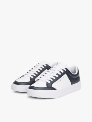 multi th court trainers for men tommy hilfiger