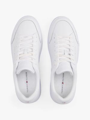 weiß th court-sneaker für herren - tommy hilfiger