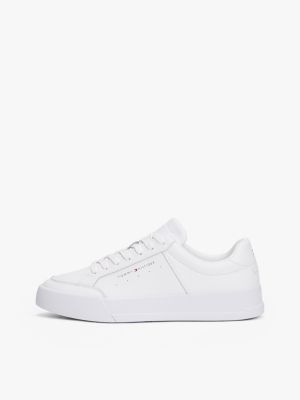 weiß th court-sneaker für herren - tommy hilfiger