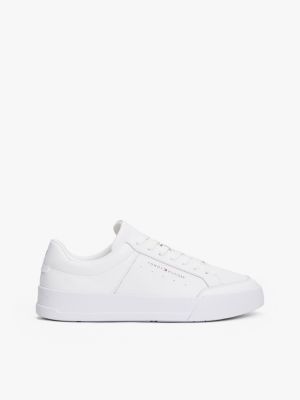 sneakers th court white da uomini tommy hilfiger