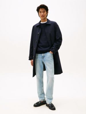 black leather tassel loafers for men tommy hilfiger