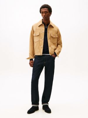 blue suede lace-up boots for men tommy hilfiger