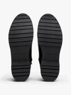 Cleat Leather Lace-Up Boots — Black 5