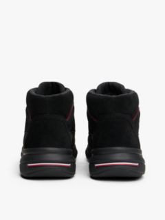 Leather Hybrid Warm Lined Boots — Black 4