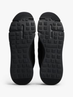 Leather Hybrid Warm Lined Boots — Black 5