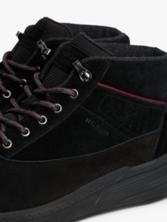 Leather Hybrid Warm Lined Boots — Black 6