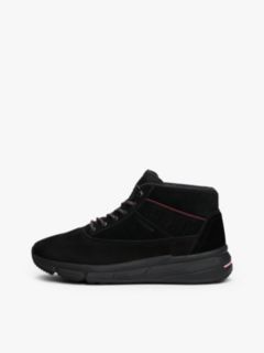 Leather Hybrid Warm Lined Boots — Black 7