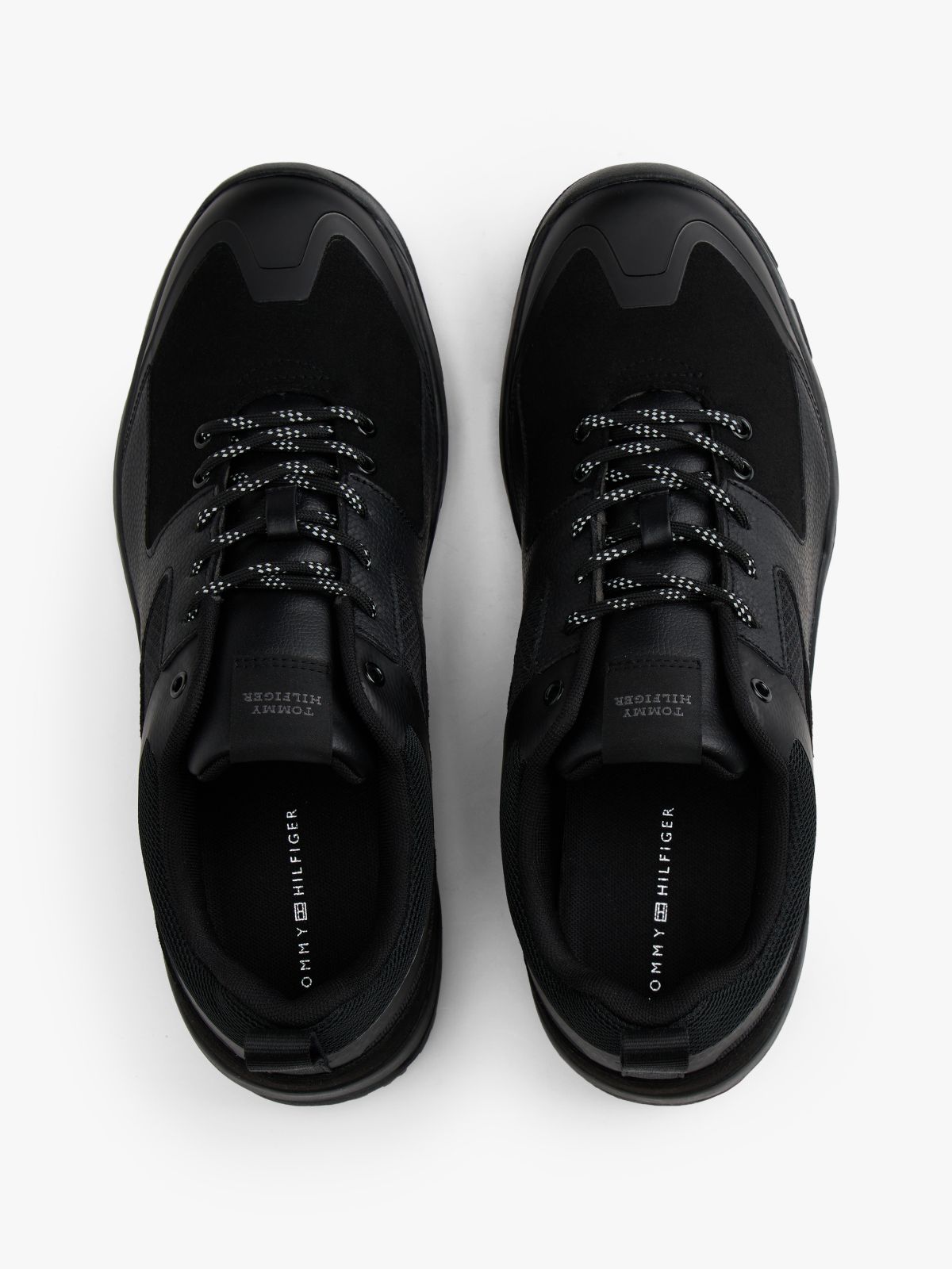 Chunky Vibram Cleat Trainers — Black