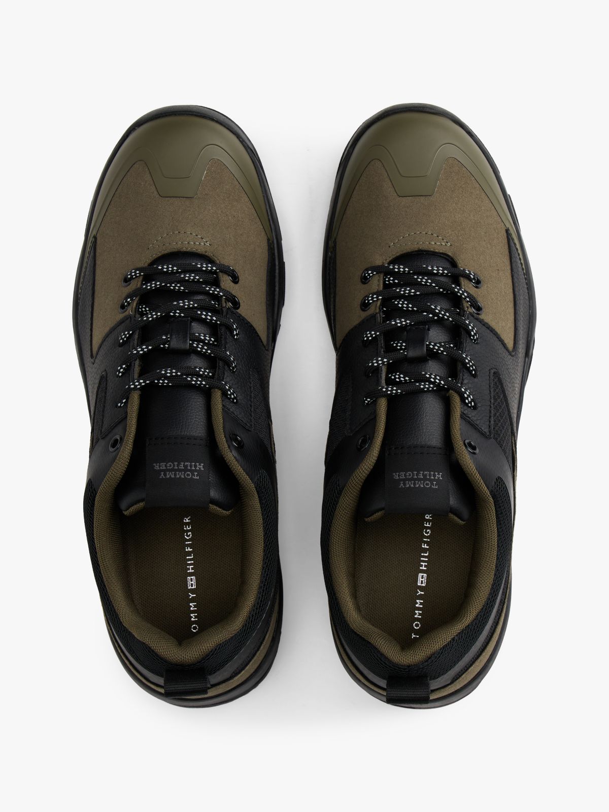 Chunky Vibram Cleat Trainers — Black