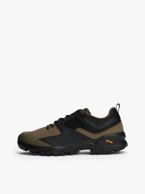 schwarz chunky sneaker mit vibram-profilsohle für herren - tommy hilfiger