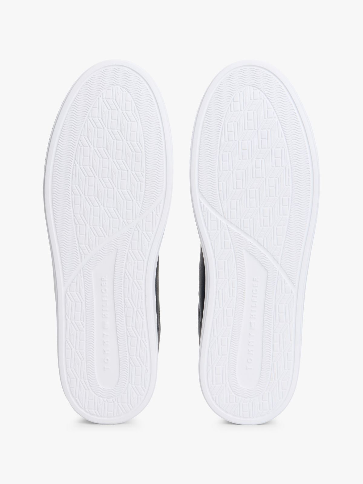 Hilfiger Icon Leather Court Trainers — Blue