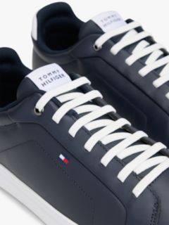 Hilfiger Icon Leather Court Trainers — Blue 6