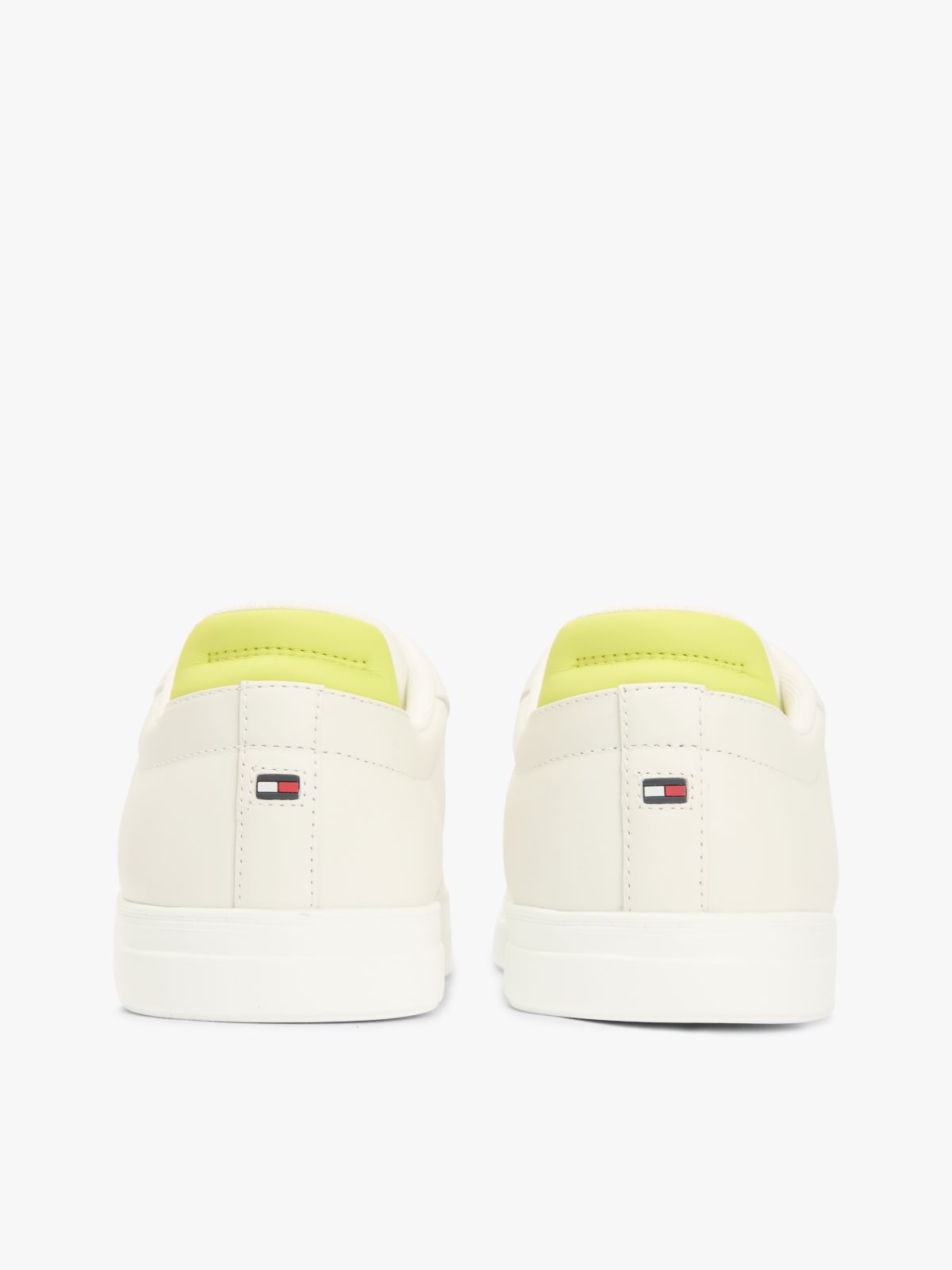 Hilfiger Icon Leather Court Trainers — Green