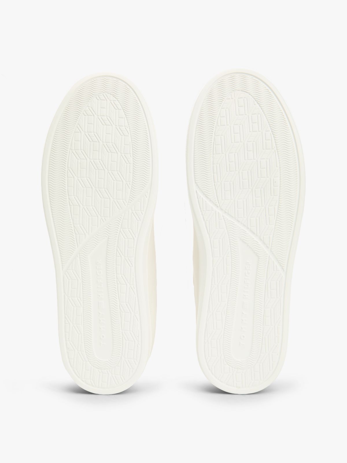 Hilfiger Icon Leather Court Trainers — Green