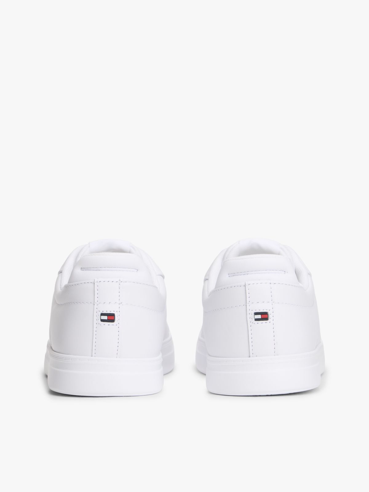 Hilfiger Icon Leather Court Trainers — White