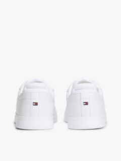 Hilfiger Icon Leather Court Trainers — White 4