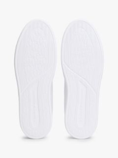 Hilfiger Icon Leather Court Trainers — White 5