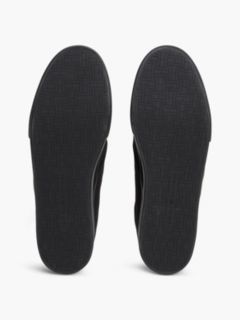 Canvas Slip-On Trainers — Black 5