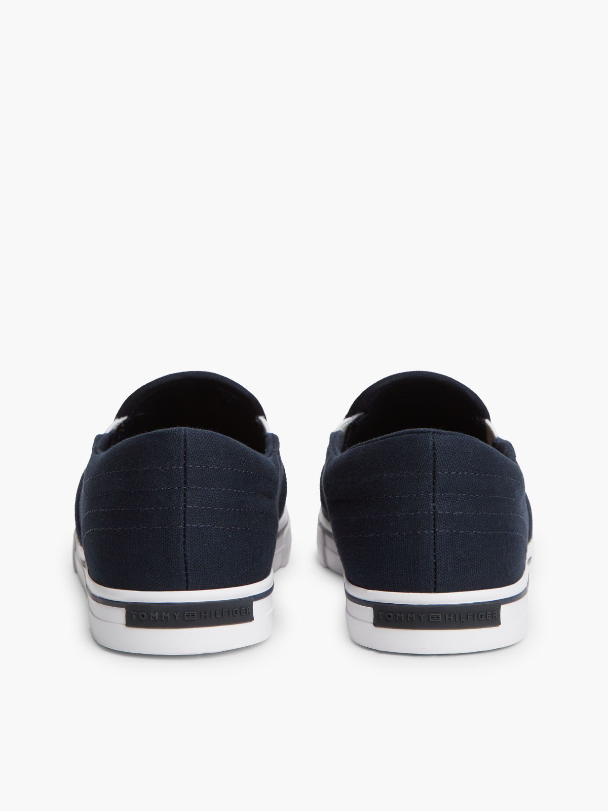 Canvas Slip-On Trainers — Blue