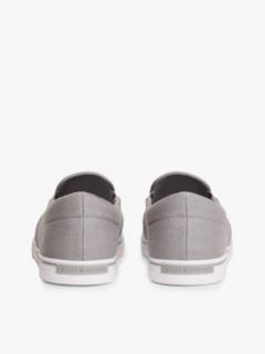 Canvas Slip-On Trainers — Grey 4