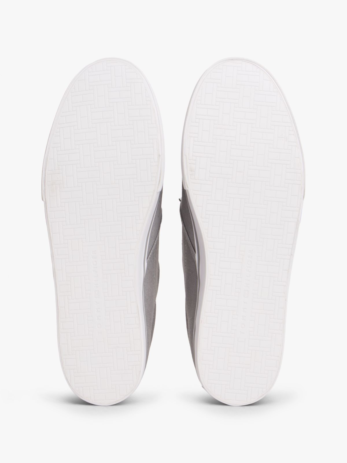 Canvas Slip-On Trainers — Grey