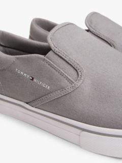 Canvas Slip-On Trainers — Grey 6