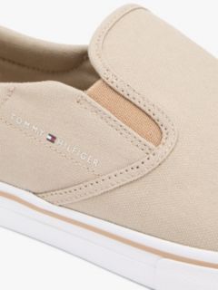 Canvas Slip-On Trainers — Khaki 6