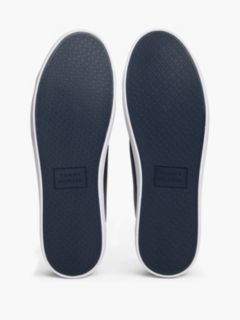 Low Profile Trainers With Leather — Blue 5