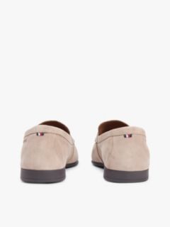 Suede Flexible Loafers — Beige 4