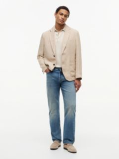 Suede Flexible Loafers — Beige 8
