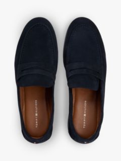 Suede Flexible Loafers — Blue 3