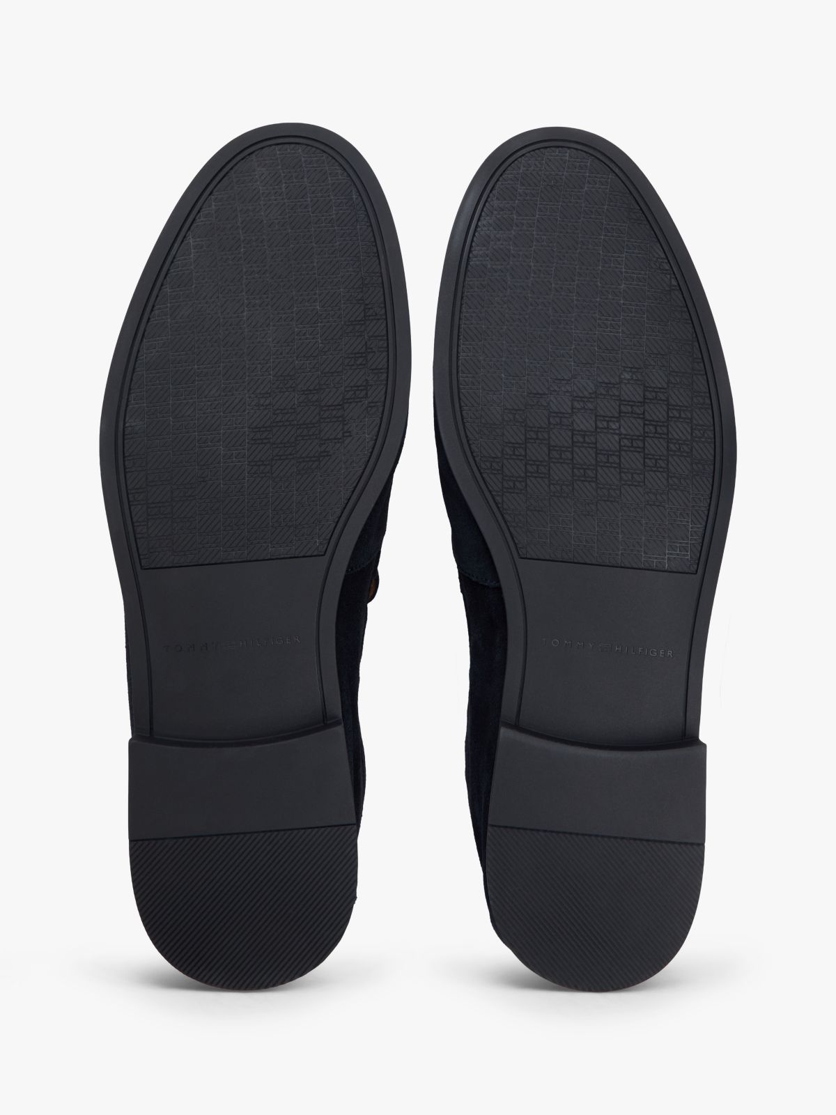 Suede Flexible Loafers — Blue