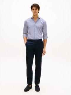 Suede Flexible Loafers — Blue 8