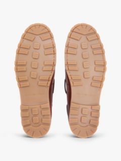 Leather Cleat Lightweight Boat Shoes — Brown 5