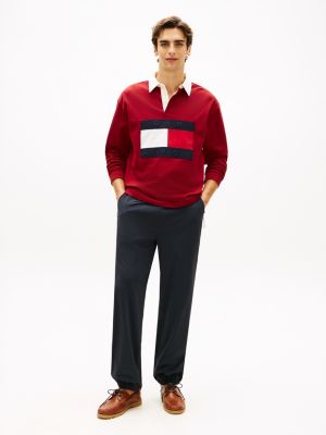 brown leather cleat lightweight boat shoes for men tommy hilfiger