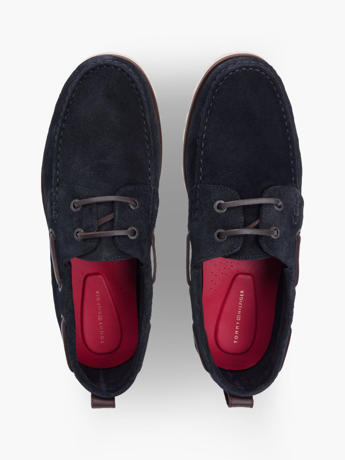 Suede Cleat Lightweight Boat Shoes — Blue