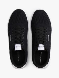 Hilfiger Monotype Lightweight Knit Trainers — Black 3