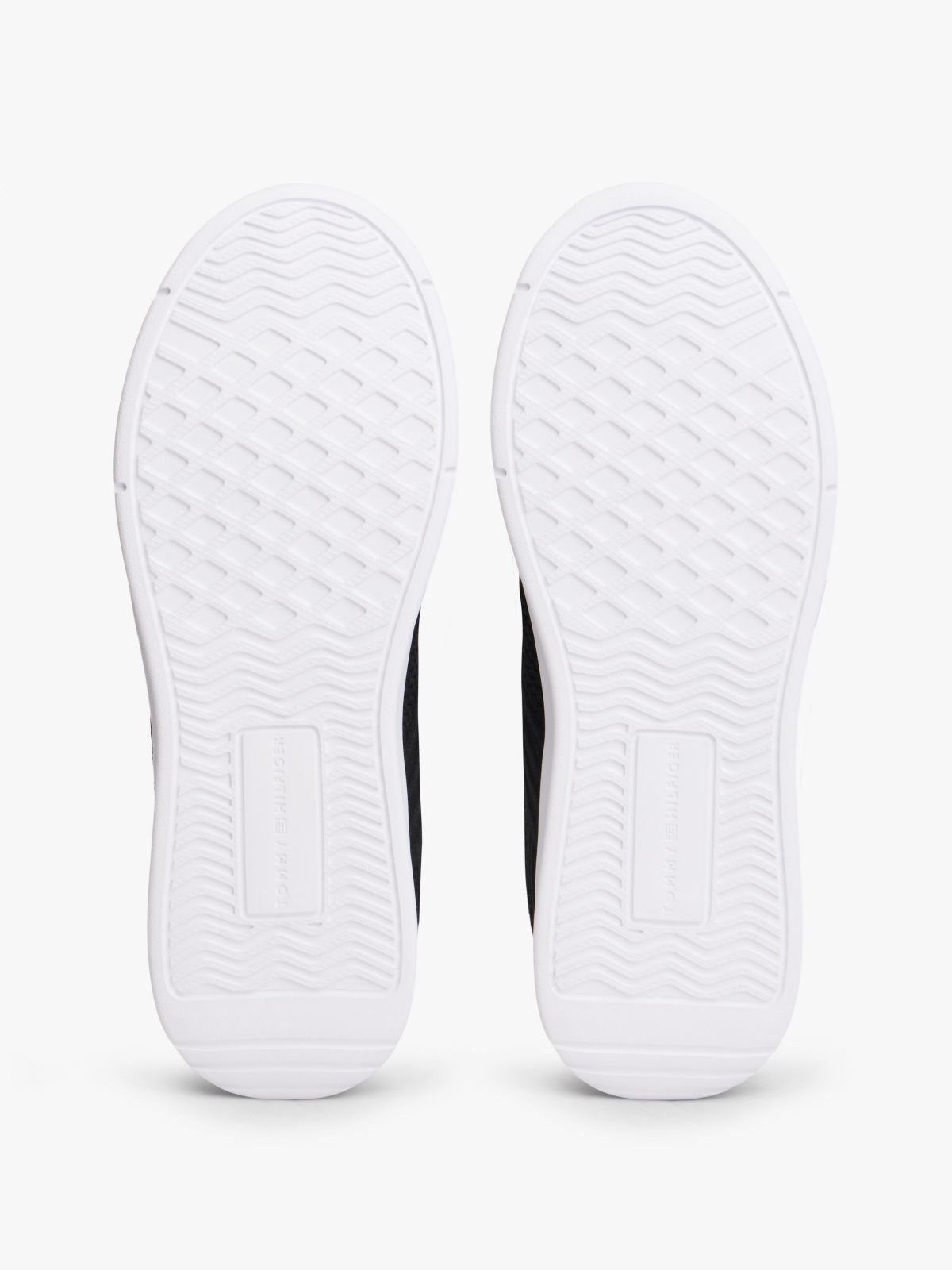 Hilfiger Monotype Lightweight Knit Trainers — Black