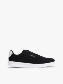 Hilfiger Monotype Lightweight Knit Trainers — Black 1